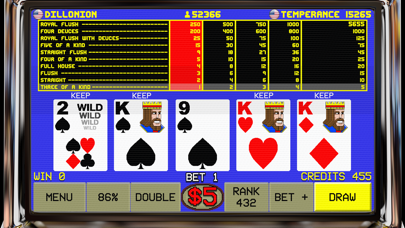 Video Poker screenshot